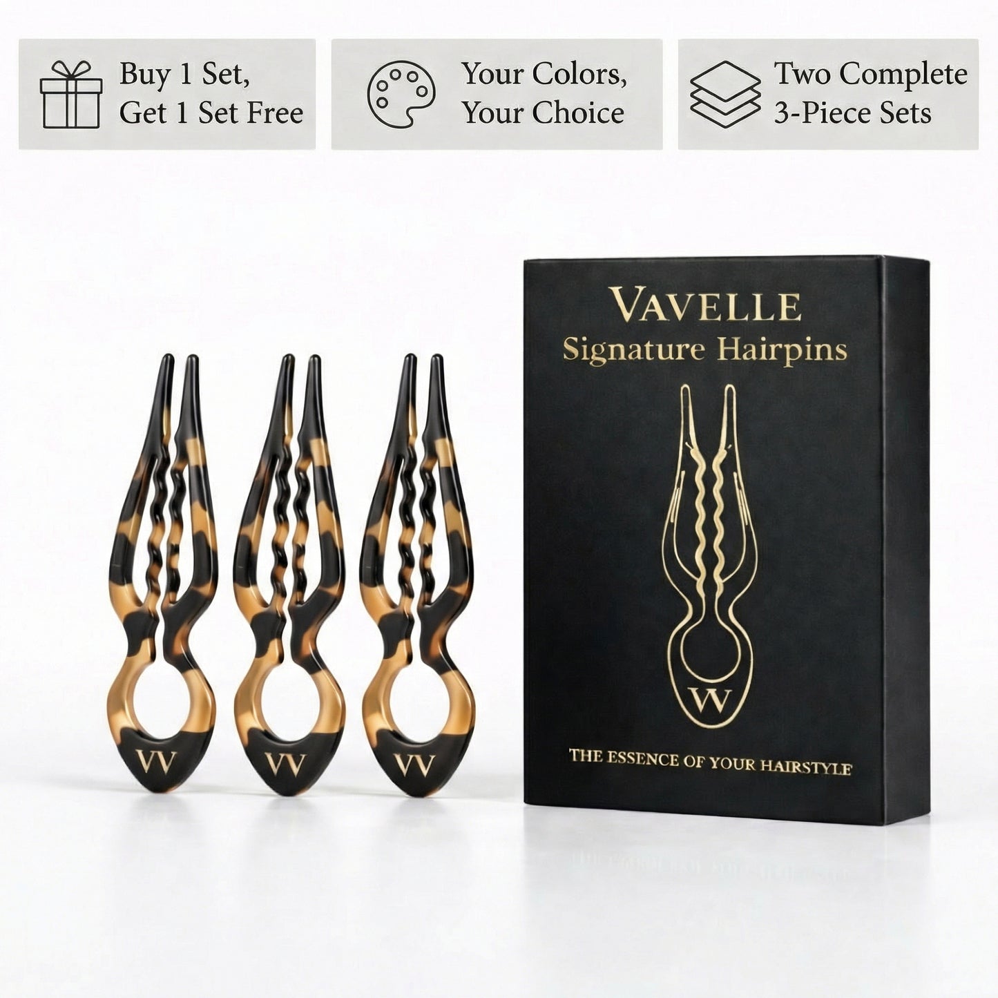 Vavelle Signature Hairpins