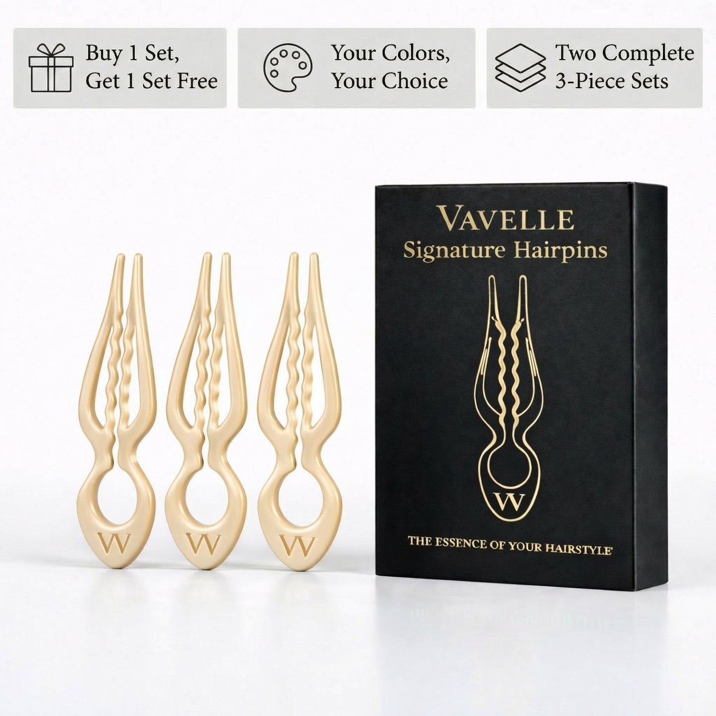Vavelle Signature Hairpins